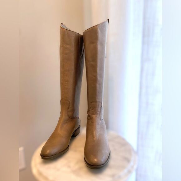 Sam Edelman Grey Penny Riding Boots Size 5.5M - Picture 16 of 16